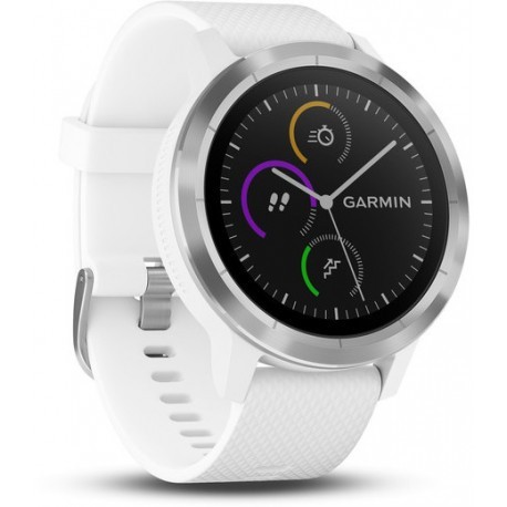 Garmin Vivoactive 3 GPS, белый/ серебряный