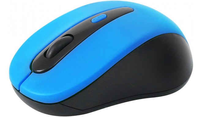 Omega мышка OM-416 Wireless, черный/синий