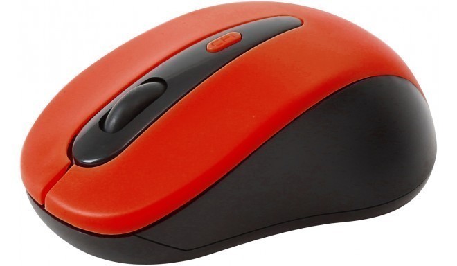 Omega мышка OM-416 Wireless, черный/красный