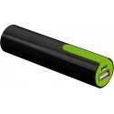 Platinet power bank 2000mAh + cable, green (PMPB20GR)