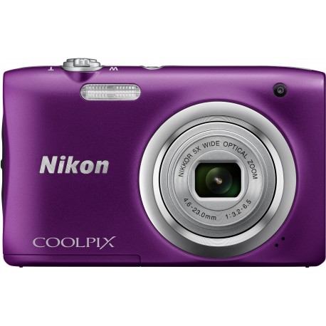 Nikon Coolpix A100, purple - Compact cameras - Nordic Digital