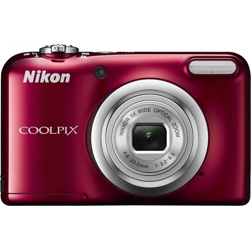 Nikon Coolpix A100, red - Compact cameras - Nordic Digital