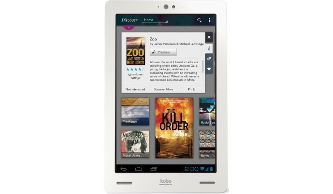 Kobo Arc, valge