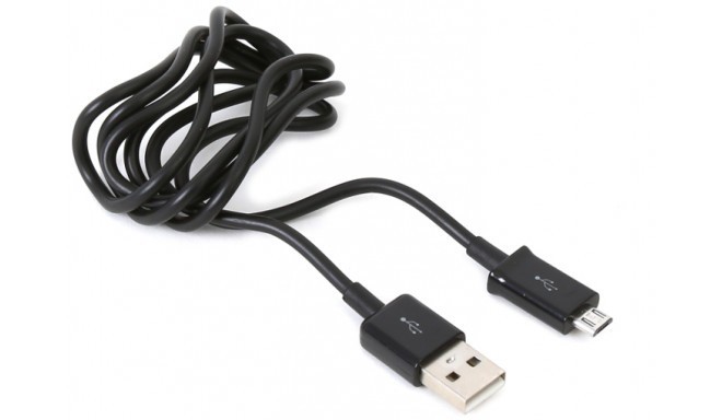 Platinet kabelis USB - microUSB 1m, melns