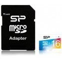 Silicon Power mälukaart microSDHC 16GB Elite Class 10 + adapter