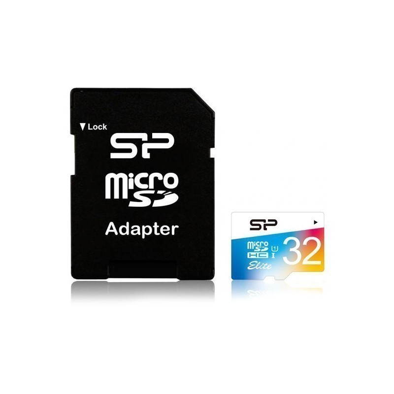 Silicon Power mälukaart microSDHC 32GB Elite Class 10 + adapter