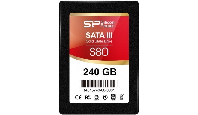 Silicon Power SSD SATA Slim S80 240GB