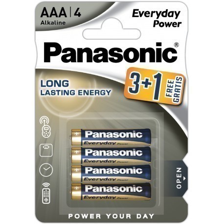 Panasonic Everyday Power battery LR03EPS/4B (3+1)