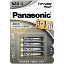 Panasonic батарейки LR03EPS/4B (3+1)
