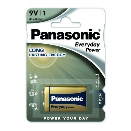 Panasonic Everyday Power батарейка 6LR61EPS/1B 9V