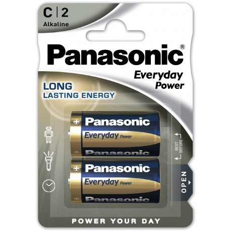 Panasonic Everyday Power батарейки LR14EPS/2B