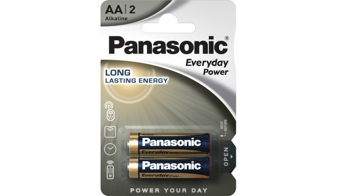 Panasonic Everyday Power батарейки LR6EPS/2B