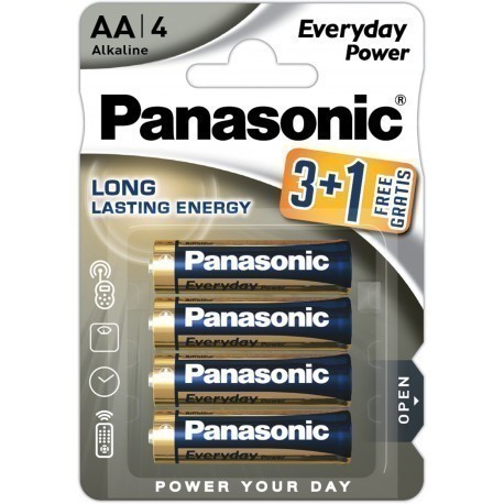 Panasonic Everyday Power батарейки LR6EPS/4B (3+1)