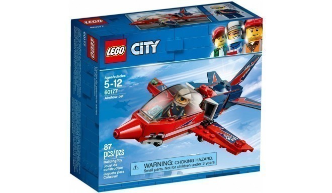 LEGO City mänguklotsid Airshow Jet