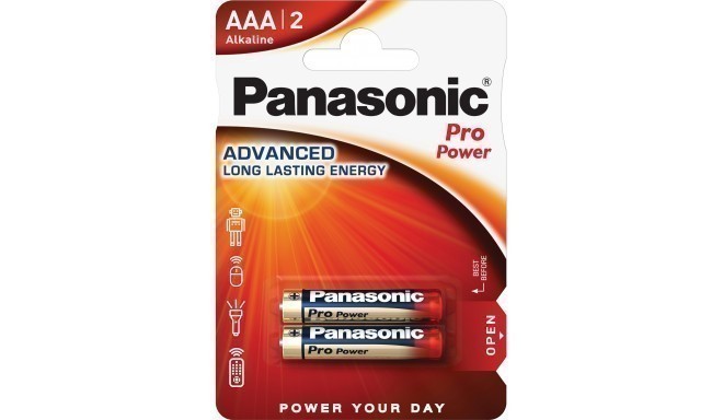 Panasonic Pro Power батарейки LR03PPG/2B