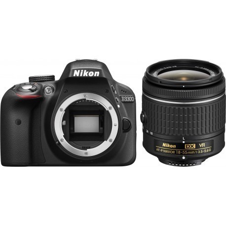 Nikon D3300 + 18-55mm AF-P VR Kit, must