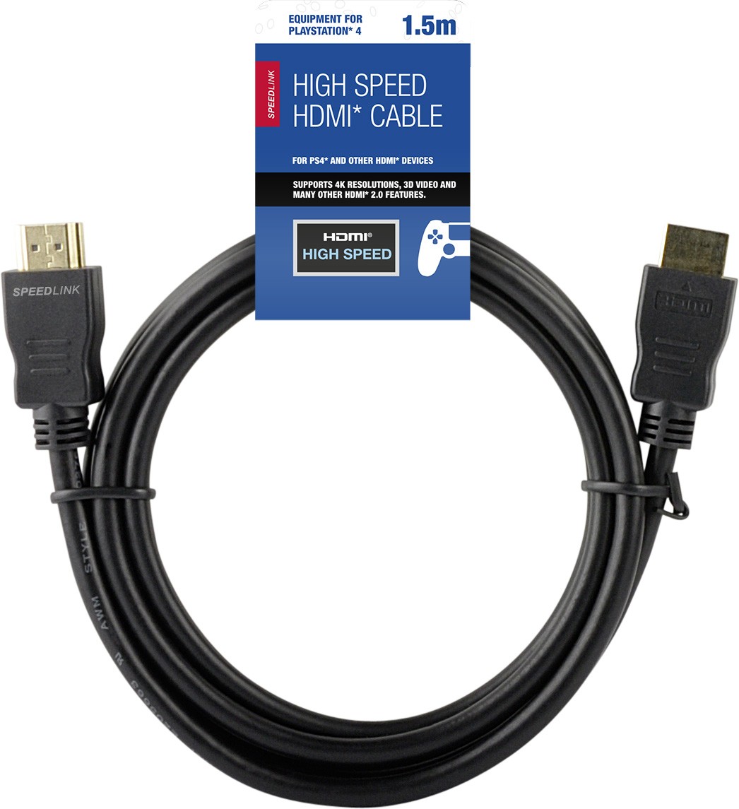 Speedlink kaabel HDMI PS4 1,5m (SL-450101-BK-150)