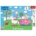 Trefl puzzle Peppa Pig Knight 15pcs