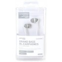 Omega Freestyle earphones + microphone FH1012, white