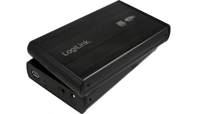 Logilink HDD enclosure 3.5" SATA USB 3.0, black (UA0107)
