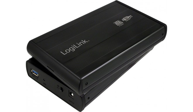 Logilink kõvakettaümbris 3,5" SATA USB 3.0, must (UA0107)