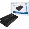 Logilink HDD enclosure 3.5" SATA USB 3.0, black (UA0107)