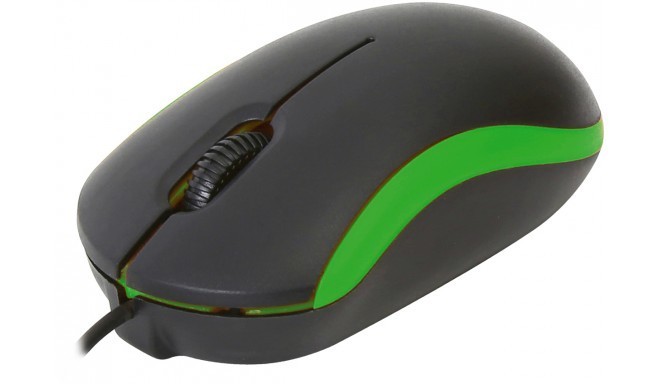 Omega mouse OM-07 Optical V2, green