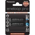 Panasonic eneloop rechargeable battery pro AA 2500 2BP