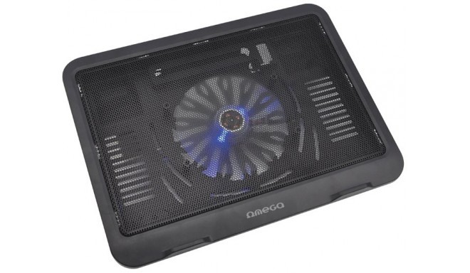 Omega охлаждающая подставка для ноутбука Wind, черный