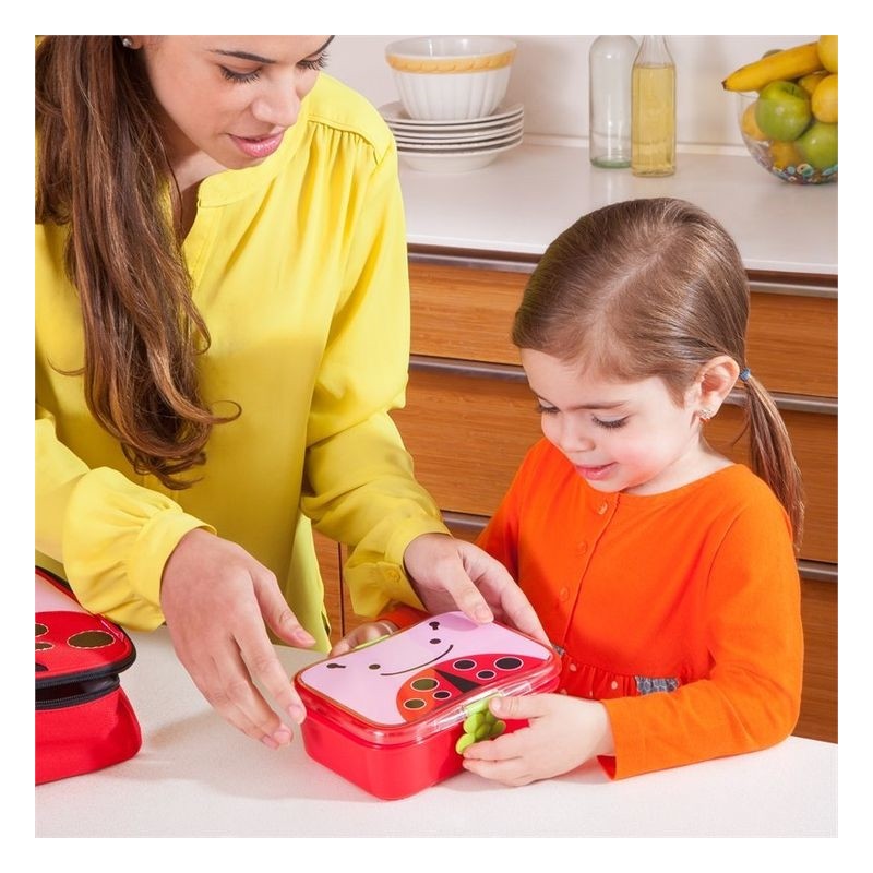 SKIP HOP lunch box Ladybug 252477 Jars containers Photopoint