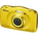 Nikon Coolpix S33, yellow