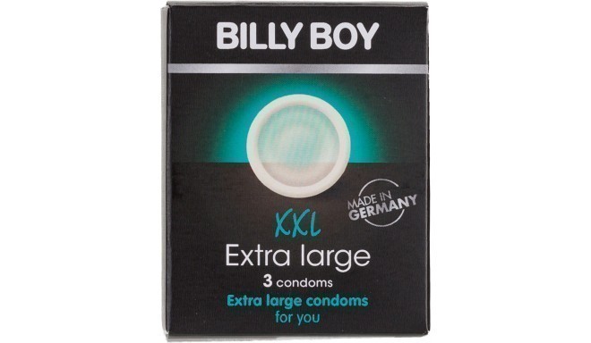 Billy Boy prezervatīvi Fun XXL 3gb.