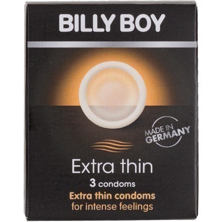 Billy Boy prezervatīvi Fun Extra Thin 3gb.