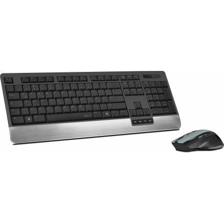 Speedlink klaviatūra Lucidis Nordic, melna (SL-640300-BKNC)