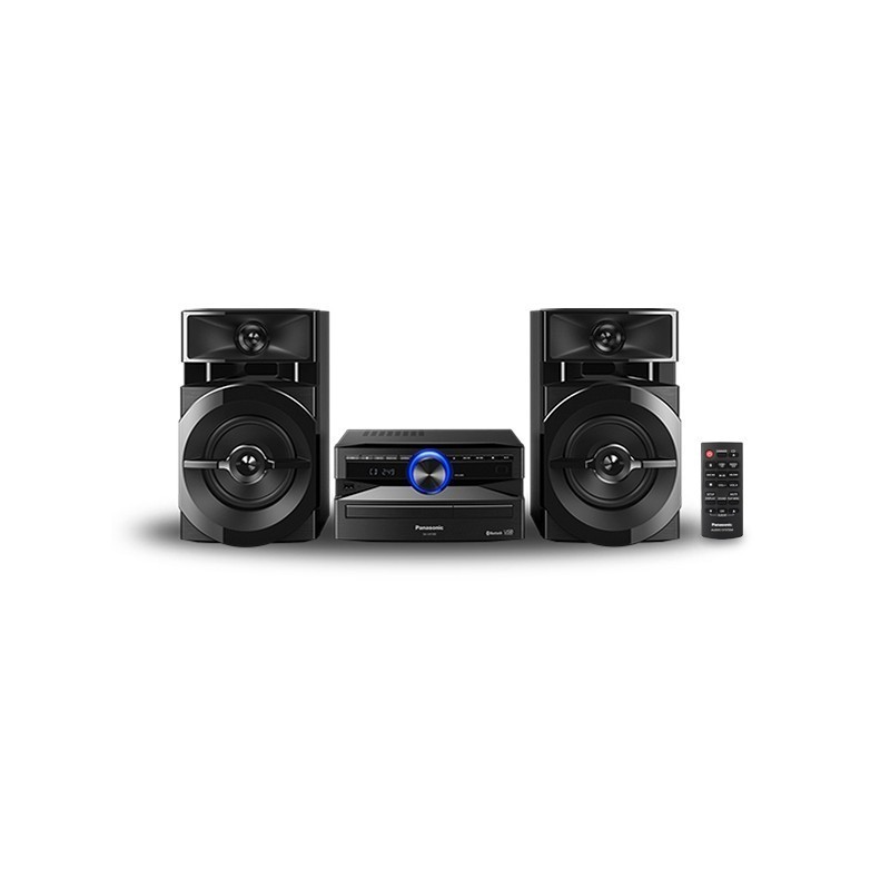 Stereo Panasonic SC-UX100 BLUETOOTH HI-FI USB 300W Black - Radio-CD ...