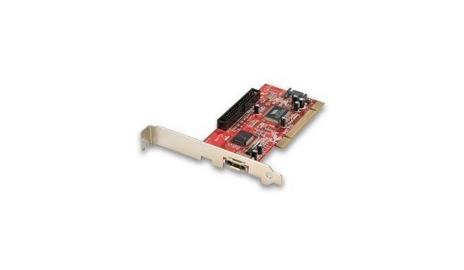 2 Port SATA + 1 x PATA Card, Low Profile Option, RAID Function, PCI