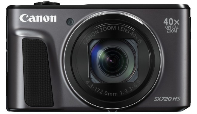 Canon PowerShot SX720 HS, melns