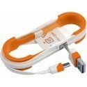 Omega kaabel USB - microUSB 1m, oranž