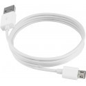 Omega cable USB - microUSB 3m, white