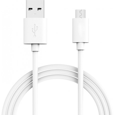 Omega kabelis microUSB 3m, balts (43330)