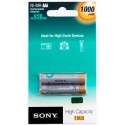 Sony rechargable battery AAA 1000mAh 1,2V 2pcs
