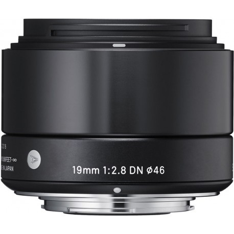 Sigma 19mm f/2.8 DN Art objektiiv Sonyle, must
