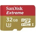 SanDisk mälukaart microSDHC 32GB Extreme 90MB/s + adapter