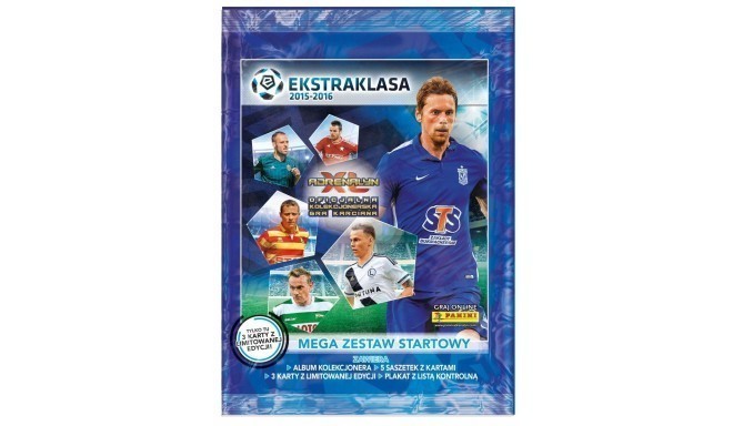 Panini football card set Ekstraklasa 2015-2016 Mega Starter Kit
