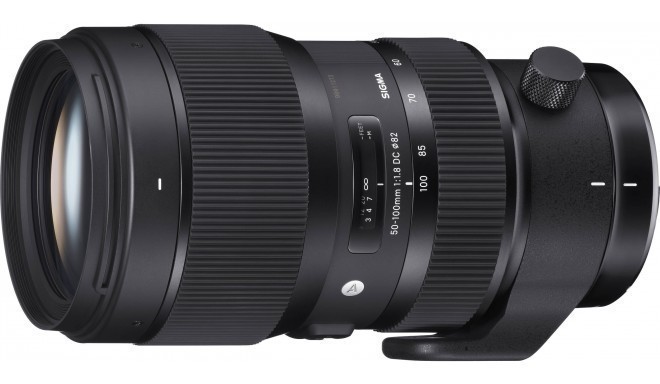 Sigma 50-100mm f/1.8 DC HSM Art objektīvs priekš Nikon