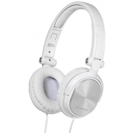 Vivanco headphones DJ30, white (36521)