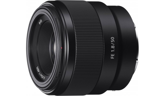 Sony FE 50mm f/1.8 lens