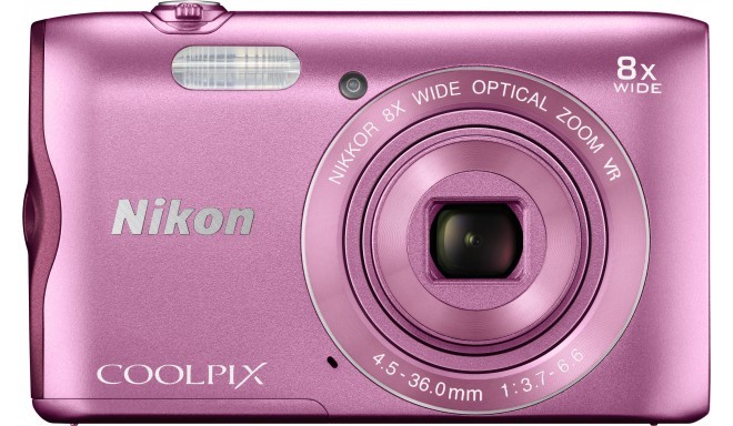 Nikon Coolpix A300, rozā