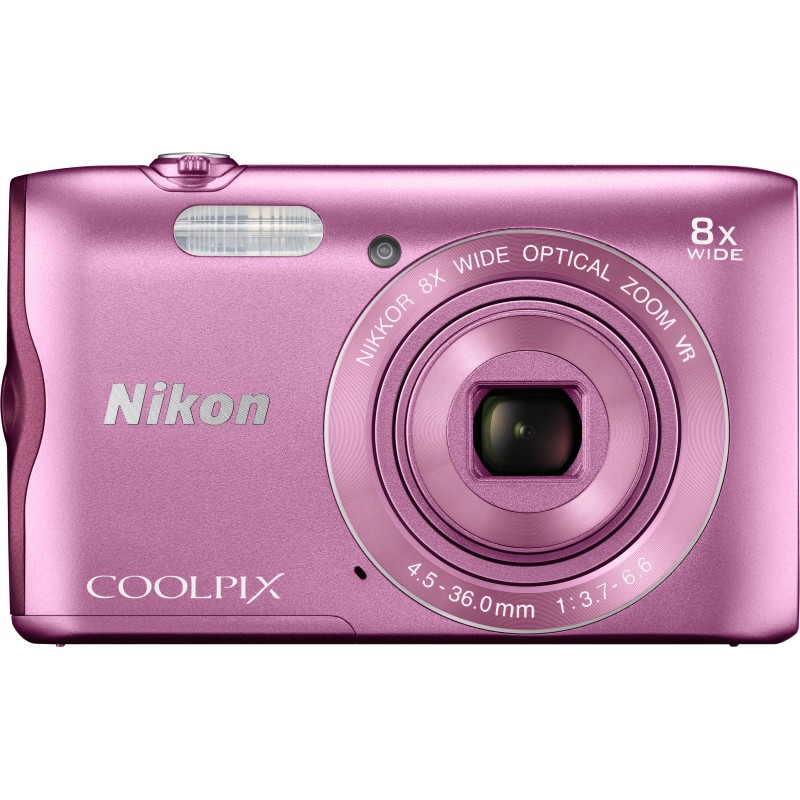 Nikon Coolpix A300, розовый