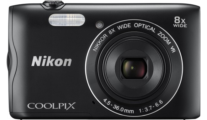 Nikon Coolpix A300, черный
